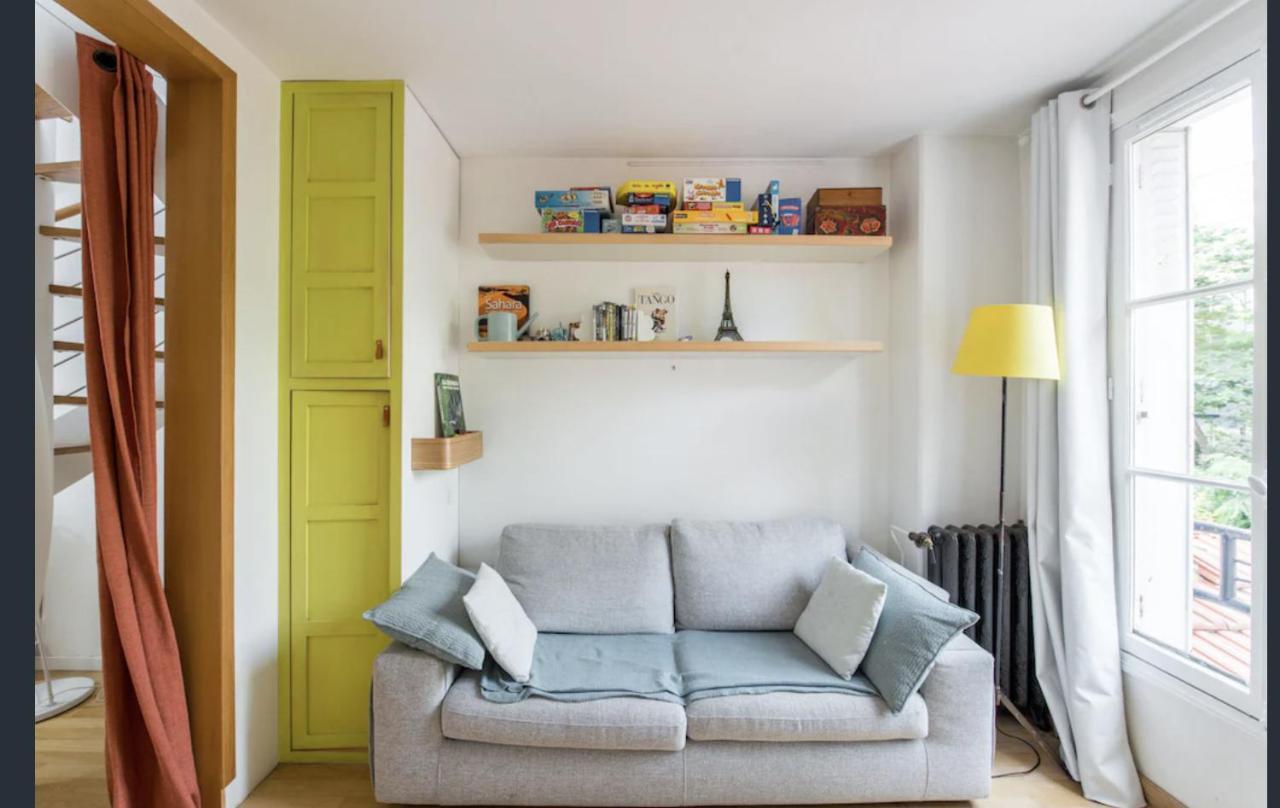 Paris Petit Appartement Lumineux Et Atypique Exterior photo