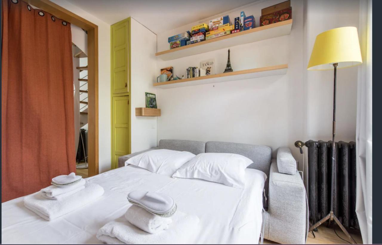 Paris Petit Appartement Lumineux Et Atypique Exterior photo